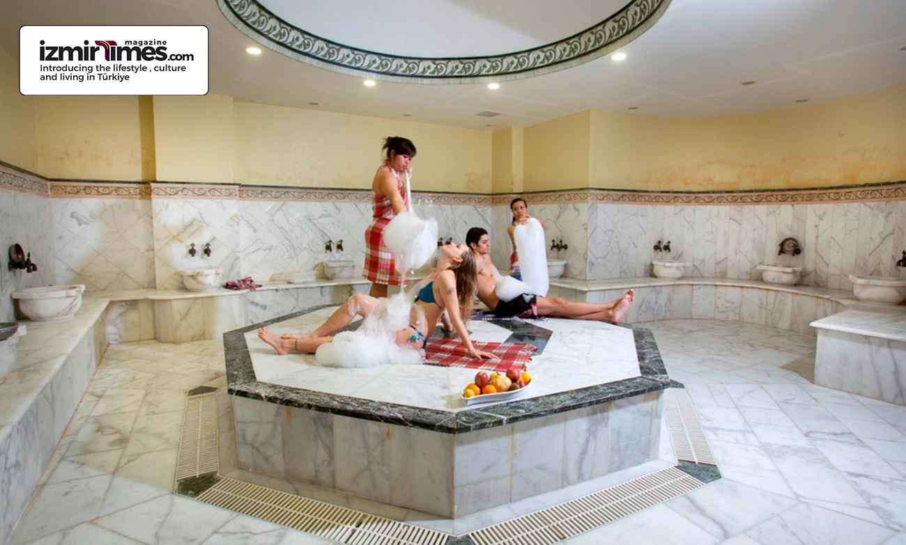 girl in Turkish bath