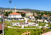 Burdur City in Turkey