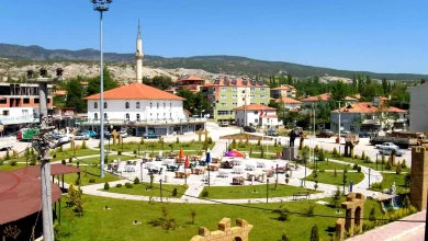 Burdur City in Turkey