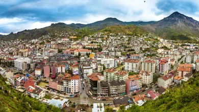 Gümüşhaneh City in Turkey