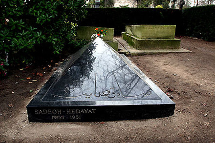 The tomb of Sadegh Hedayat