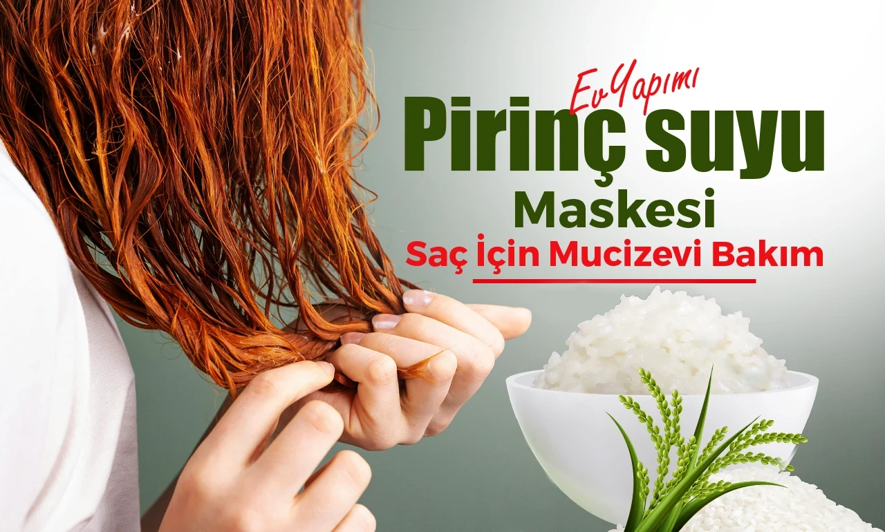 Pirinç Suyu Maskesi