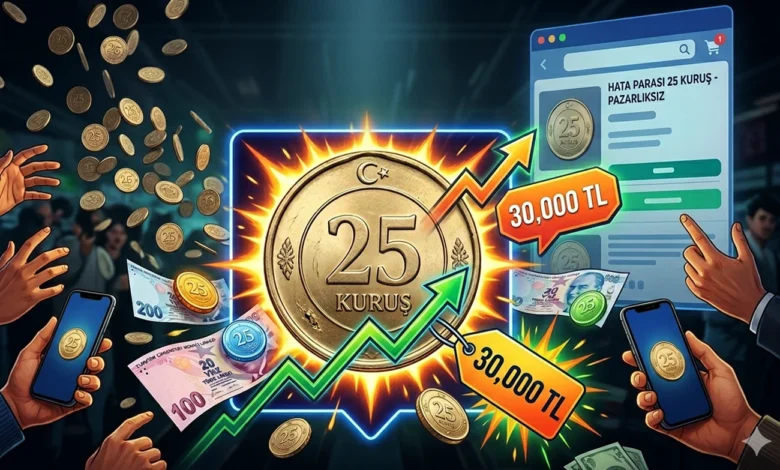 25 Kurus Coins